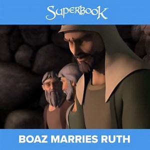 4.4K views · 1.2K reactions | Boaz is so happy to finally marry Ruth, the Moabite woman who captured his heart! Watch the full episode when you become a member of the Superbook Club: https://go.cbn.com/uHuu ❤️ | Superbook | Facebook