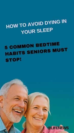 Doctors warn that certain nighttime habits can silently increase the risk of heart problems, breathing issues, or sudden health decline during sleep — especially for seniors. In this video, you’ll discover the 5 dangerous bedtime habits seniors must avoid to stay safe and sleep peacefully. ✨ What you’ll learn: 🚫 Bedtime routines that silently harm your heart 🛏️ Sleep positions seniors should avoid 🍷 Foods & drinks that increase nighttime risk ❤️ Healthy nighttime habits for longer life ✅ Doct