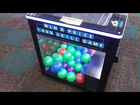 Chuck E Cheese's Has A CLAW MACHINE Now! ICE Cube Drop Zone SKILL CRANE GAME Highlight October 2020