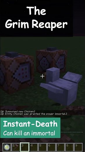 Grim Reaper: Minecraft Custom Origin: Preview-Short