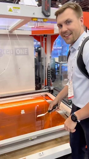🚀 Small print, big printer! Large-format printing is completely flexible and customizable, meaning that any object can be printed on the BigRep ONE, no matter the size! #bigrep #bigrepone #3dprinting #additivemanufacturing | BigRep