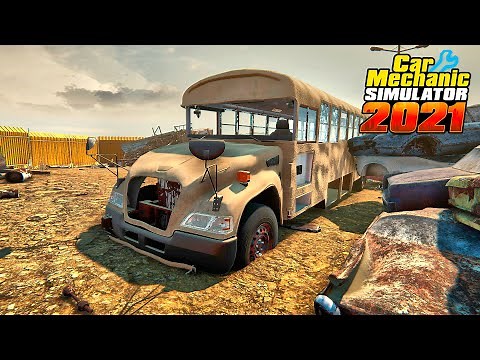 School Bus restoration - Car Mechanic Simulator 2021