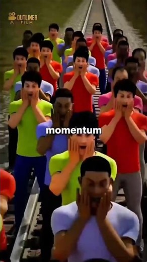 You can’t stop a freight train with strength—only with control. 🚆#shorts