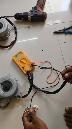 Fan testing for , running and starting coil check out and connection. @topfans | Dreams of Engineers