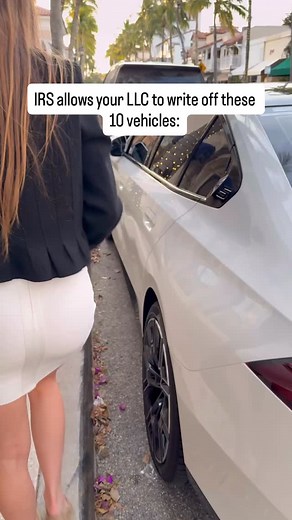 IRS allows your LLC to write off these 10 vehicles 🚙💸 (and yes - this applies to many other heavy SUVs too!) Here’s why: 💡 Under Section 179, vehicles with a GVWR over 6,000 lbs can qualify for massive write-offs if they’re primarily used for business - real estate, construction, consulting, etc. And here’s the part no one tells you: ❌ The car does NOT need to be registered under your LLC to receive the tax benefit. Even if it’s under your personal name, you can still deduct the business-use 