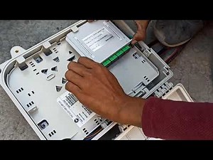 What is FAT || 1:8 Splitter || Fibre excess Terminal Box #splitter #telecom #fibre #fttx #network