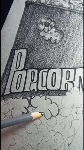 Let's draw popcorn/snack bucket.# art#easy art