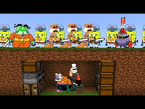 Mermaid Man & Barnacle Boy Speedrunners Vs 20 Hunters