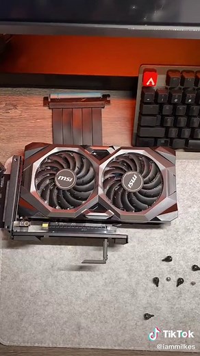 Doubt you mount vertically? Or horizontal? I need that new AMD RX6000! #amd #pcmr #pcgaming #pcsetup #fyp #foryou #gamer #techtok #setuproom #pc