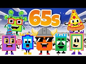 Counting by 65s Song | Numberblocks Minecraft | Skip Counting Song
