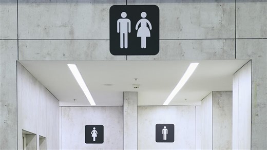 These ‘Black Mirror' Style Public Bathrooms Demand You Watch Ads Before Getting Toilet Paper