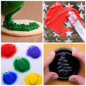 Be a smart cookie and use these holiday cookie decorating hacks! | So Yummy