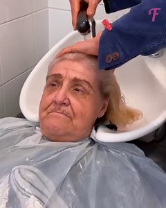 40K views · 285 reactions | Makeover revealed beauty under elderly woman's bald patch | Fabiosa Better World | Facebook