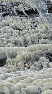 More beautiful ice blobs #iceclimbing #climbing #ice #iceclimb #iceclimber #mixedclimbing #liveclimbrepeat #climbingmountains | Ice Climbing