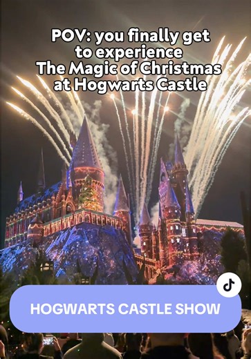 Epic Hogwarts Castle Show at Universal Orlando