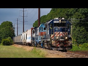 Former FEC GP38-2 in Virginia - Chesapeake & Albemarle Train Chase!