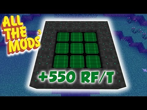 Neues Solar Panel! 550 RF/T! - #22 - All The Mods 3 - Minecraft 1.12 Modpack