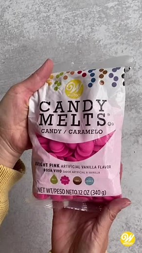 47K views · 385 reactions | Place melted Candy Melts on strips of...