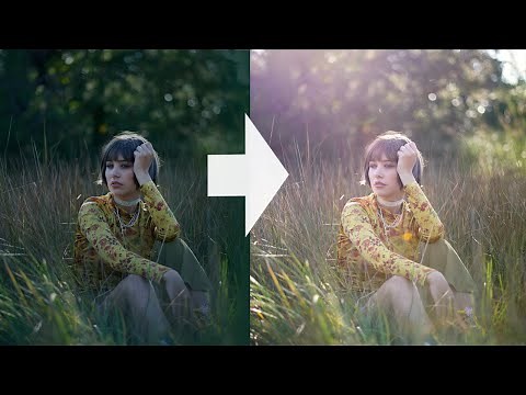 SUN FLARE OVERLAY (EASY Photoshop TRICK!!)