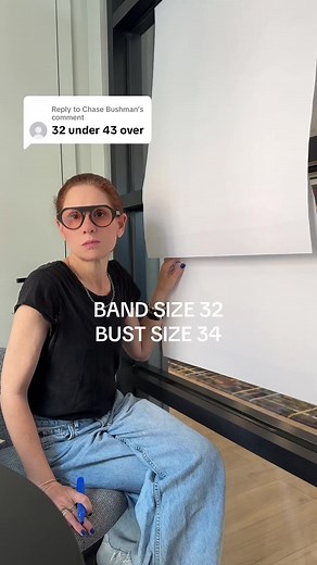 Replying to @Chase Bushman band size 32 / bust size 34 what’s your size #askbrabar #brasizinghelp #brasizingbasics #brabarmovement