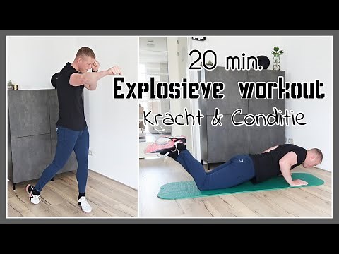 Explosive Home Workout - Strength & Conditioning with Sven! //OPTIMAVITA