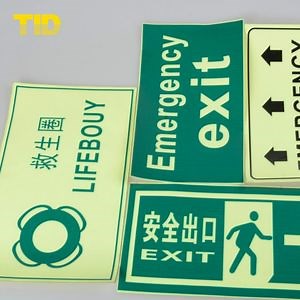 [Hot Item] Photo Luminescent Glow in Dark Film for Exit Safety Signs