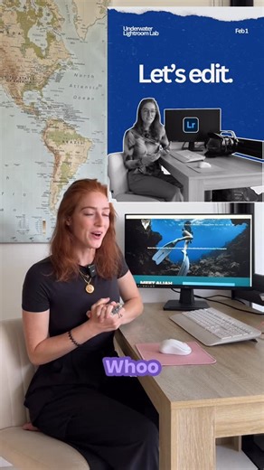 ALIAH | Marine Biologist & Photographer on Instagram: "You asked for it… When I was first learning how to edit underwater photos, I spent hours watching Lightroom tutorials — but what I wanted more than anything was to be able to pause, ask questions, and learn alongside other people who were figuring it out too. Instead, it often felt intimidating, isolating, and very transactional. So I decided to create the thing I wish existed. Underwater Lightroom Lab is a 90-minute live, online Lightroom w