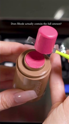 2026 blushgate has me weighing all my makeup ‪@rhode‬ #makeup #beauty #blush #depot