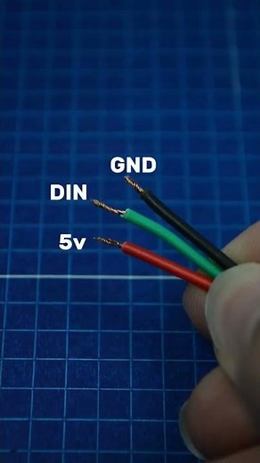 how to make ARGB LED strip at home (WS2812 LED module) make gaming RGB strip