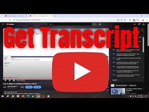 How To Get Transcript From YouTube Video - Full Guide