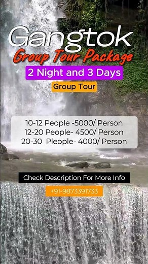 Gangtok group Tour Package | Gangtok Package for Group | Sikkim Group tour