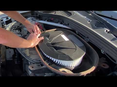 REPLACING THE AIR FILTER BMW X3 F25