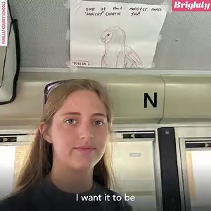 70K views · 926 reactions | This school bus driver has students decorate his bus with their favorite quotes! ❤️ https://trib.al/WCtELlr | Good Morning America | Facebook