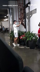 Hands-down Best Player of the Conference favorite Scottie Thompson says his prayer before heading to the Ginebra dugout for Game Four 🙏🏽 #PBA #PBAFinals For news and updates >>> https://www.spin.ph/basketball/pba/ | SPIN.ph