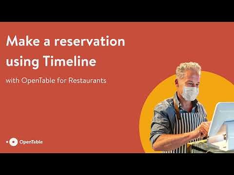Make a reservation using Timeline