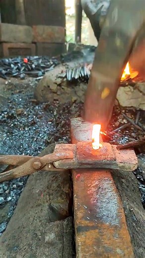 Making Nails From Rusty File