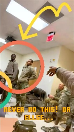 Pranking a Soldier? Bad Idea 😂💀 #military #comedy #shorts