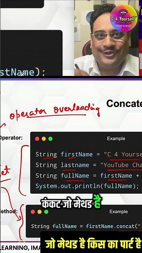 Java Code Snippets: String Concatenation & Immutable Strings! #shorts