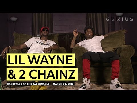 Lil Wayne Teared Up After Hearing 2 Chainz's "Dedication" (Pt. 1)