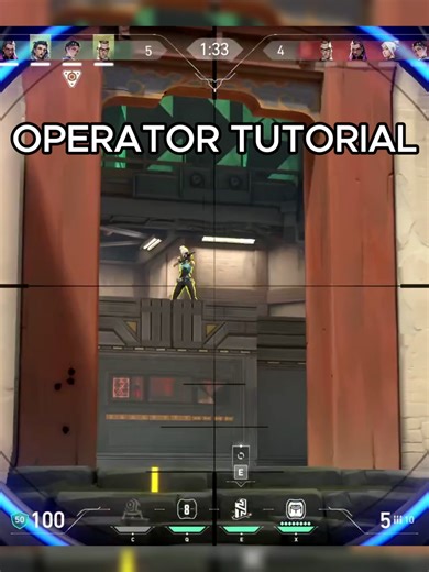 Crispy Aim Operator in Valorant