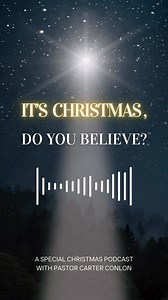 In Ezekiel 22, God searched for just one person to stand in the gap so he could show mercy. Tragically, he found no one. Nobody believed they could make a difference. This Christmas, God wants to show mercy again. He's looking for a vessel to work through. Maybe he's looking for you. Join us for this special Christmas message by Carter Conlon titled, It's Christmas. Do you believe? – Listen to the full episode on carterconlon.com/radiospecials (https://www.carterconlon.com/rs/episode/34560299/it