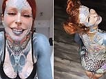 Body-art lover transforms herself into a 'human cyborg'