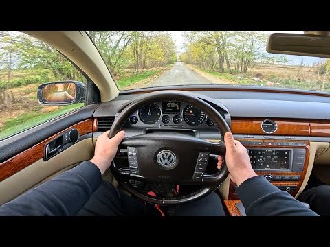 Volkswagen Phaeton 3.0 TDI V6 [240Hp] - POV TEST DRIVE