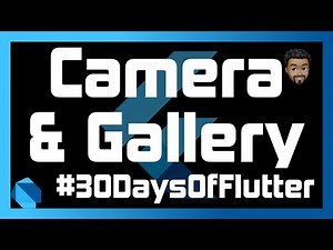 Camera and Photo Gallery Using Image Picker with Flutter | Day 25 - #30DaysOfFlutter