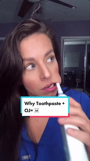 The Dangerous Combination of Orange Juice and Toothpaste Explained