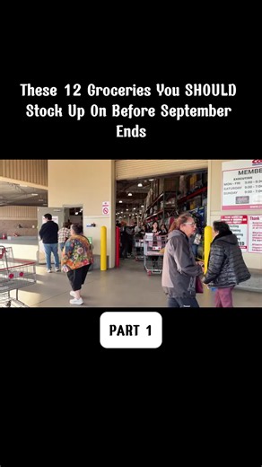 These 12 Groceries You SHOULD Stock Up On Before September Ends #stockpile #survivaltips #prepping #offgrid #fyp
