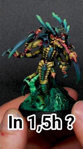 Painting a Tyranid in 90 Minutes