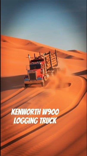 US Kenworth T880 Log Loadere vs w900 logging power #kenwortht800 #us #truck