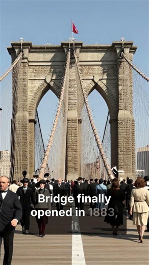 The Story of the Brooklyn Bridge 🌉 |NYC's Most Famous Connection #NewYork #BrooklynBridge #History