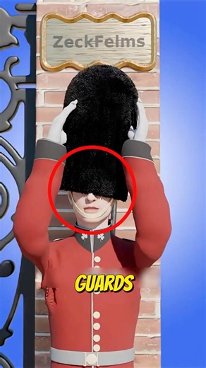 Why Royal Guards Wear Their Hat Strap Like THIS 😳